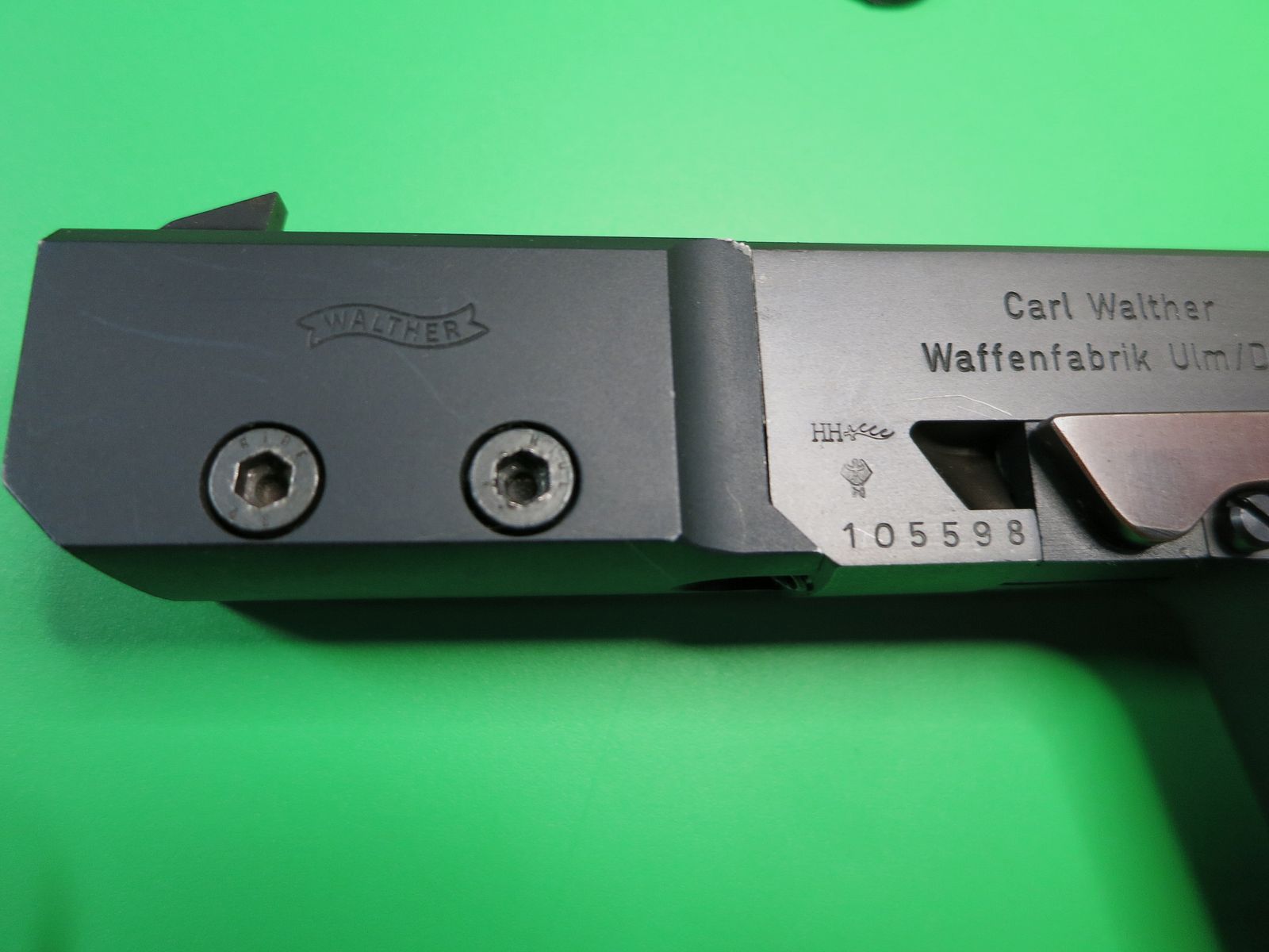 Sportpistool Walther GSP Kaliber .32 SW long WC, Sportgreep + verwisselsysteem .22lr      #65+66