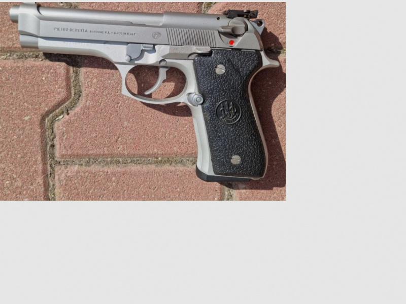 Beretta 92 FS Steinles INOX Pistole, Kal 9,, Luger