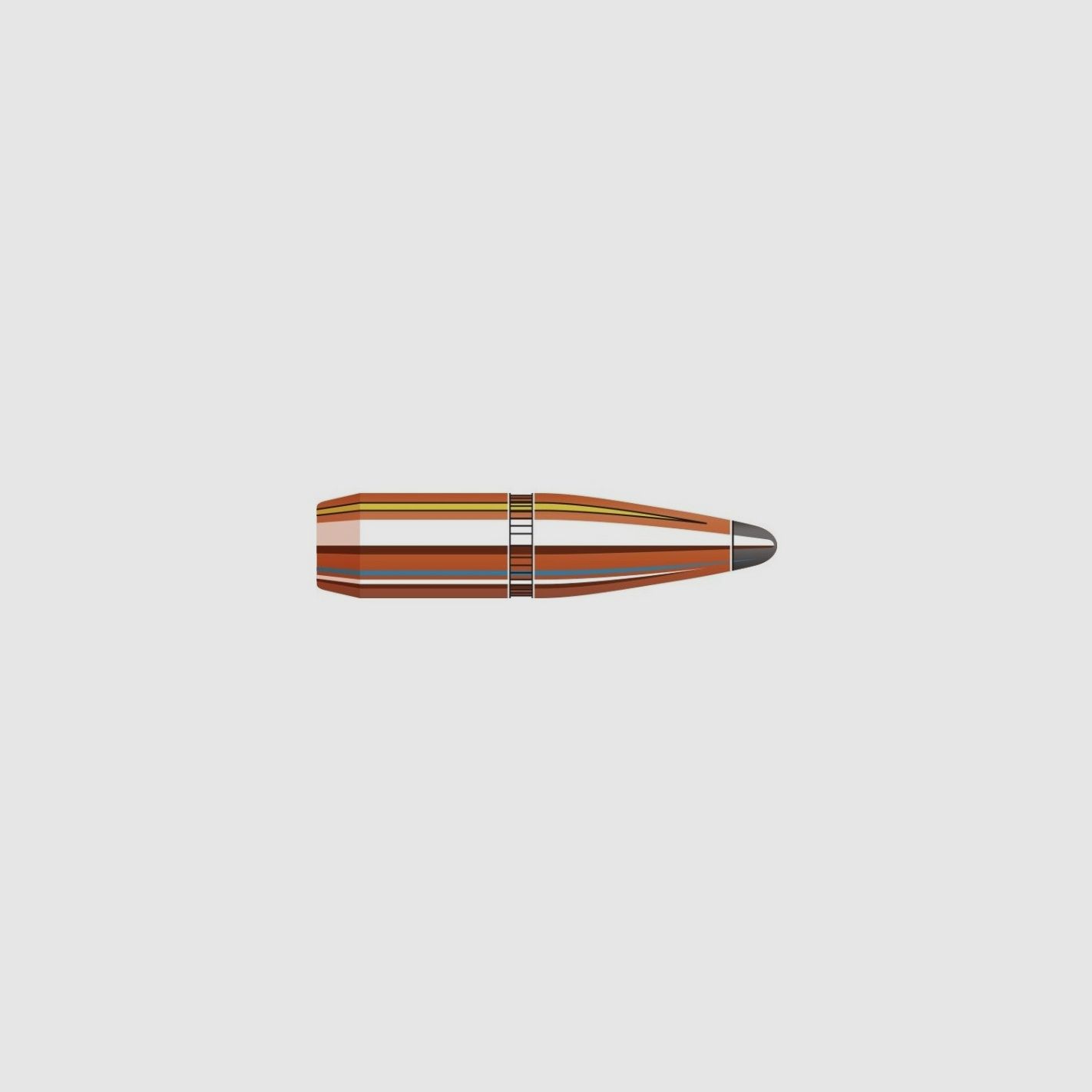 HORNADY Geschosse 243" 100GR BTSP 100Stk