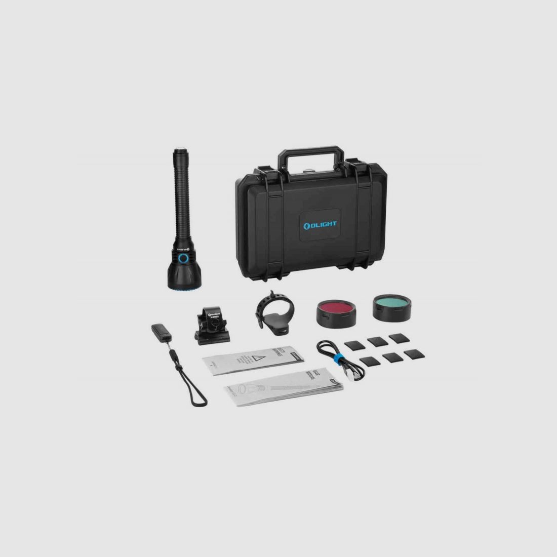 Kit da caccia torcia LED ricaricabile Javelot Turbo 2 Olight, immagine 1 di 7