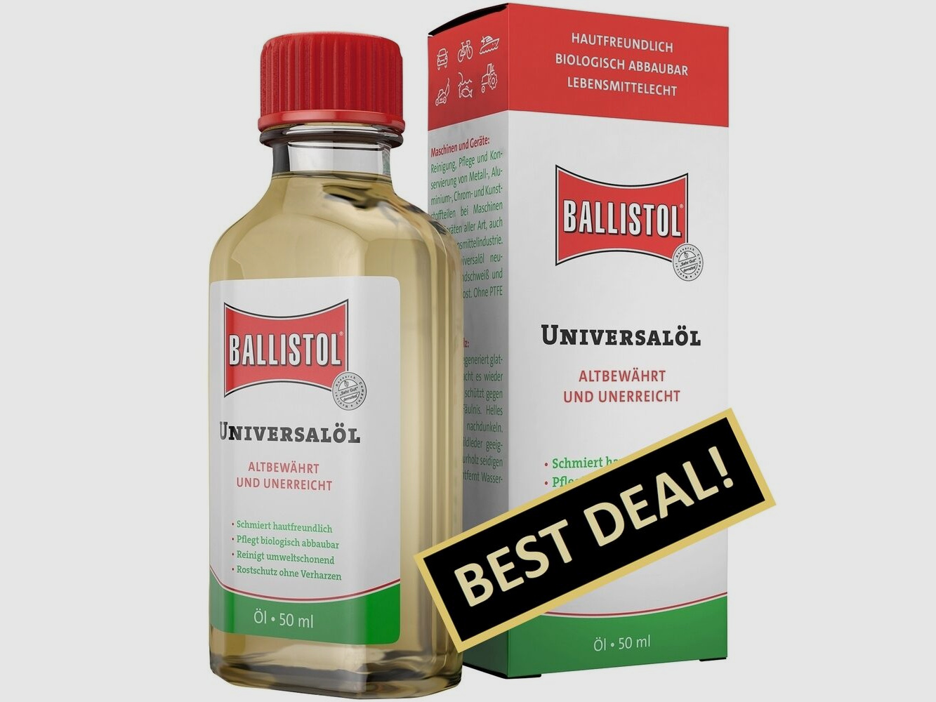 BALLISTOL Uniwersalny olej butelka 50 ml