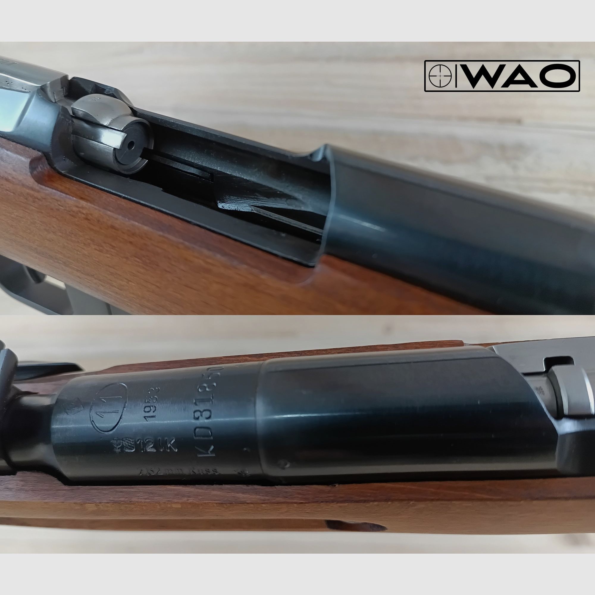 Mosin Nagant, polski M44, kal. 7,62x54R *z składaną bagnetem*