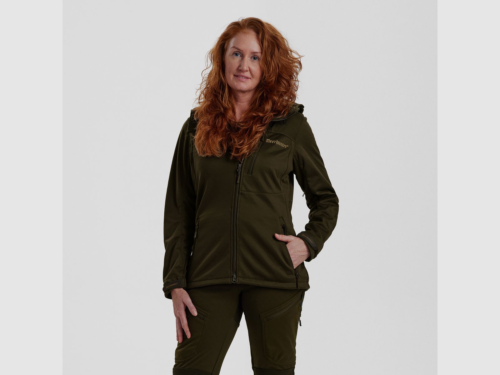 Lady Excape Softshell Jacket - Art Green - Women's Size: 36