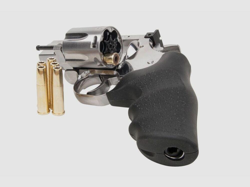 Dan Wesson 715 2,5" .177 Silber 4,5mm Druckluft Co2