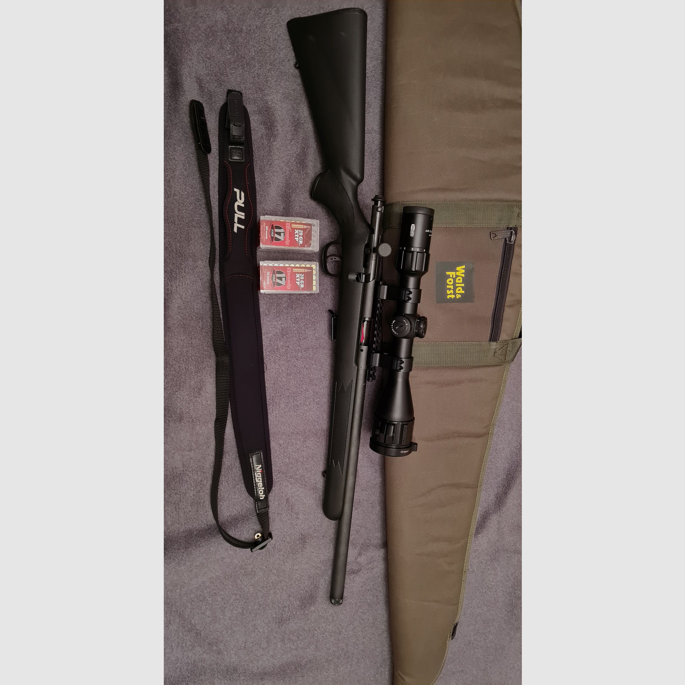 Savage 93R 17HMR complete offer