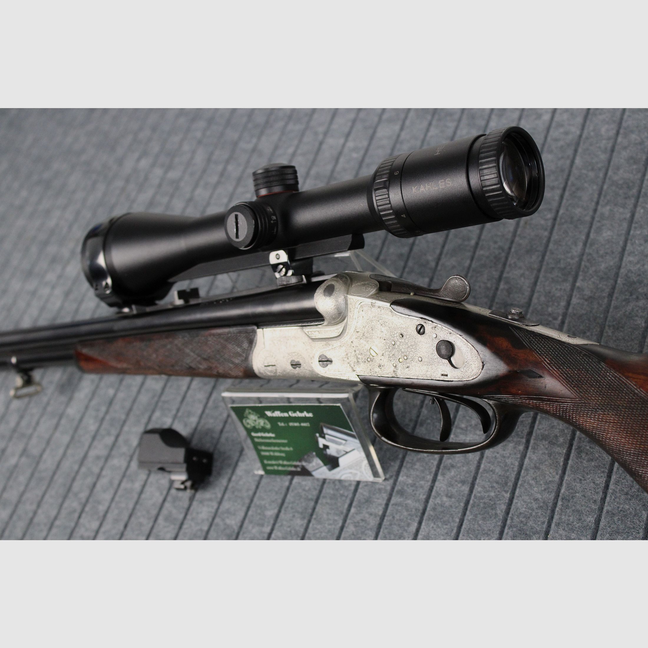 Bode Doppelbüchsdrilling 8X57IRS / 16