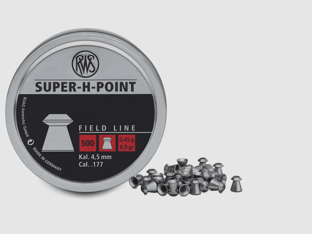 RWS S-H-POINT Diabolo 4,5 mm 0,45 g 500er