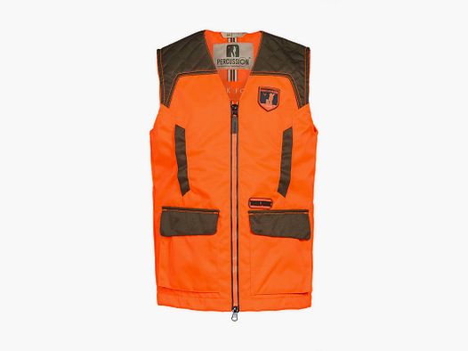 VEST – CHILD – PRIMERS – TRACK FORCE Orange Kaki