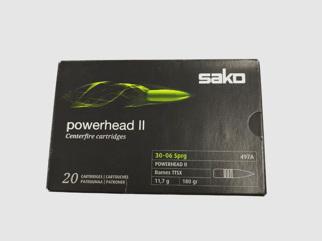 Sako .30-06Sprg. Powerhead II 11,7g 20pcs