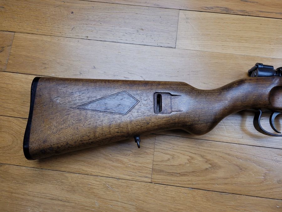 Deutsche Trainingsbüchse – 3. Reich 22LR Modell KKK Gustloff – Exzellente Schießbüchse – TBE, Bild 8 von 14