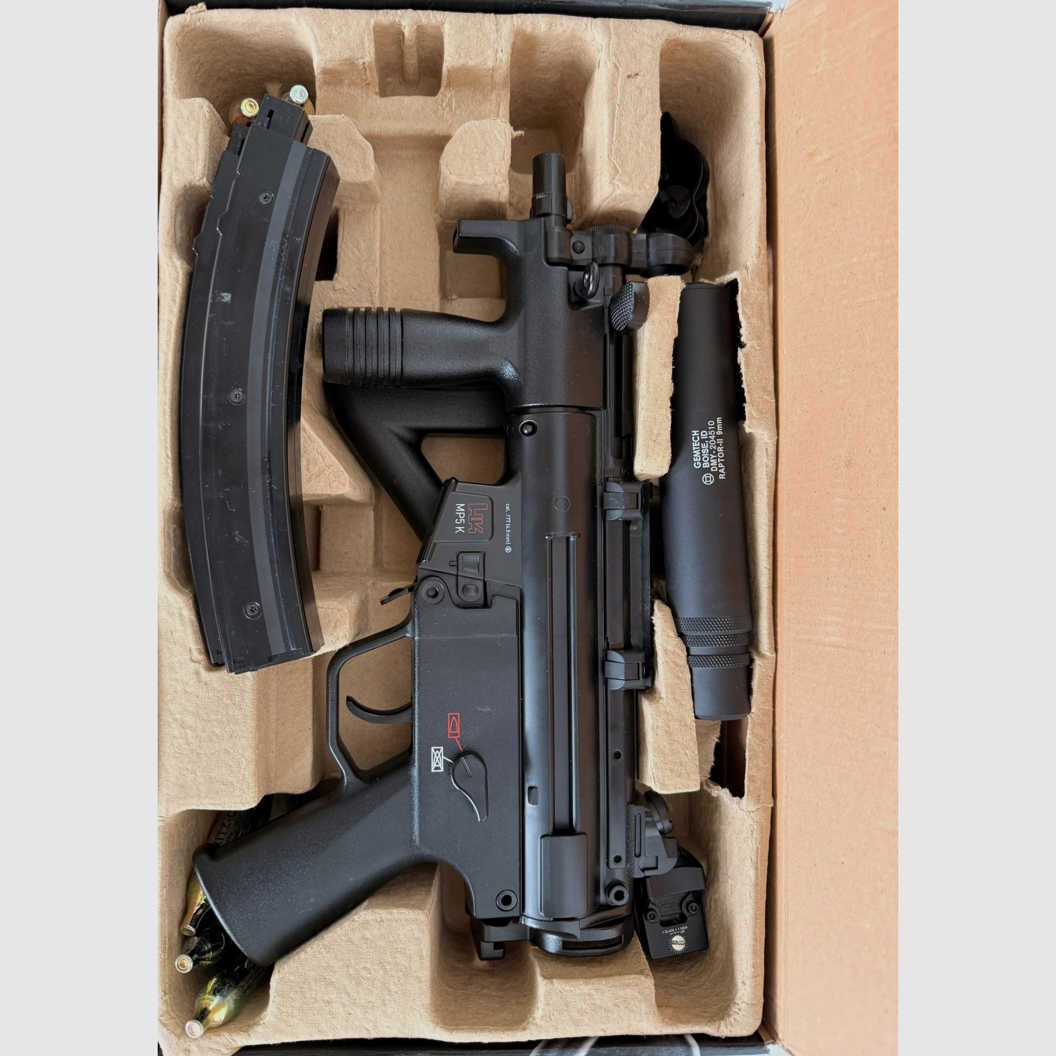 Heckler & Koch MP5 K-PDW cal. 4.5 mm steel BB Co2 blowback