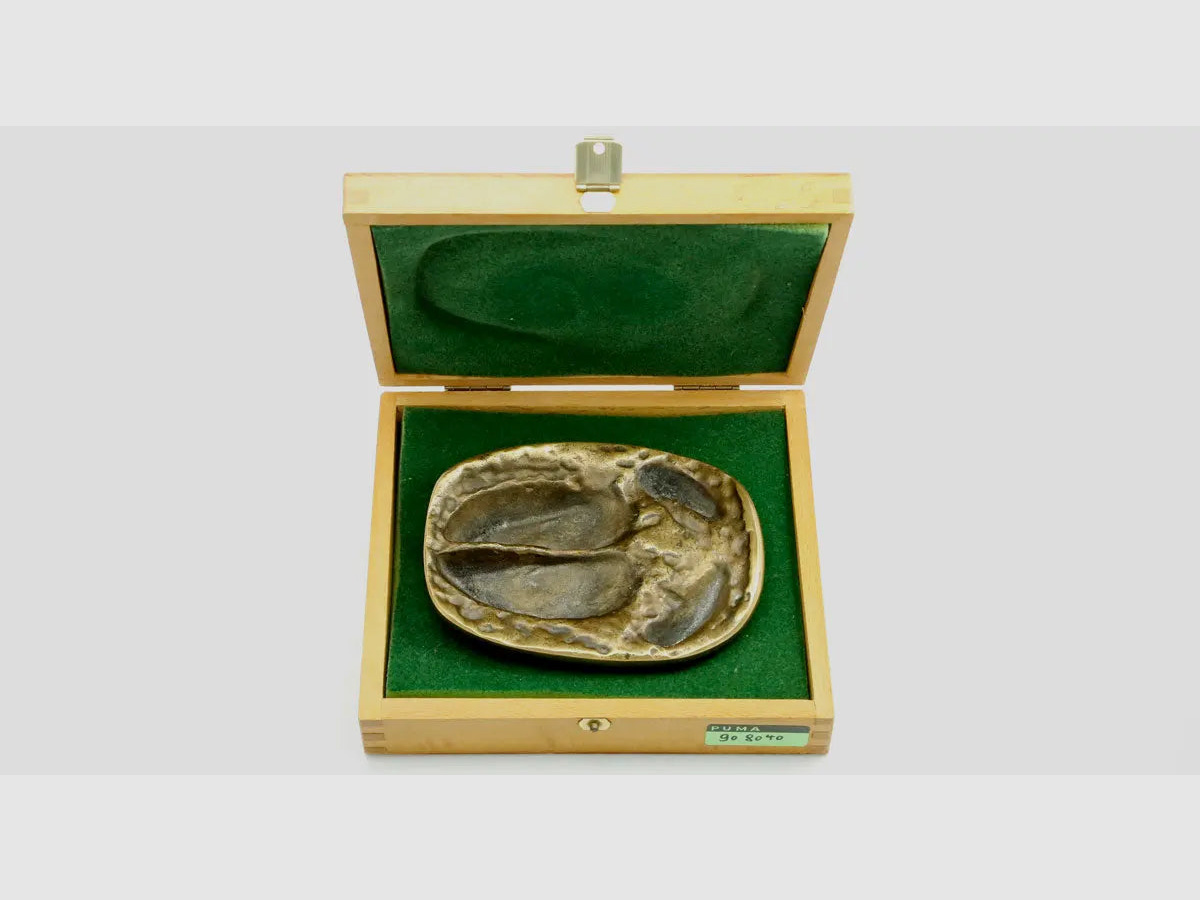 PUMA Posacenere Cinghiale Sigillo di Passo secondo il Capo Forestale FREVERT, Bronzo