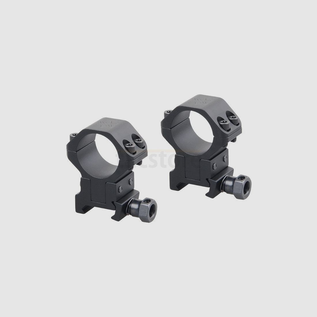 Vector Optics X-ACCU 25.4mm / 1 Inch Adjustable Elevation Picatinny Rings