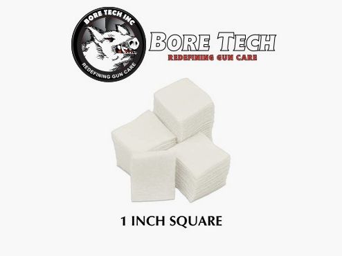 BoreTech Cleaning Patches Square 1" – 250 pcs.