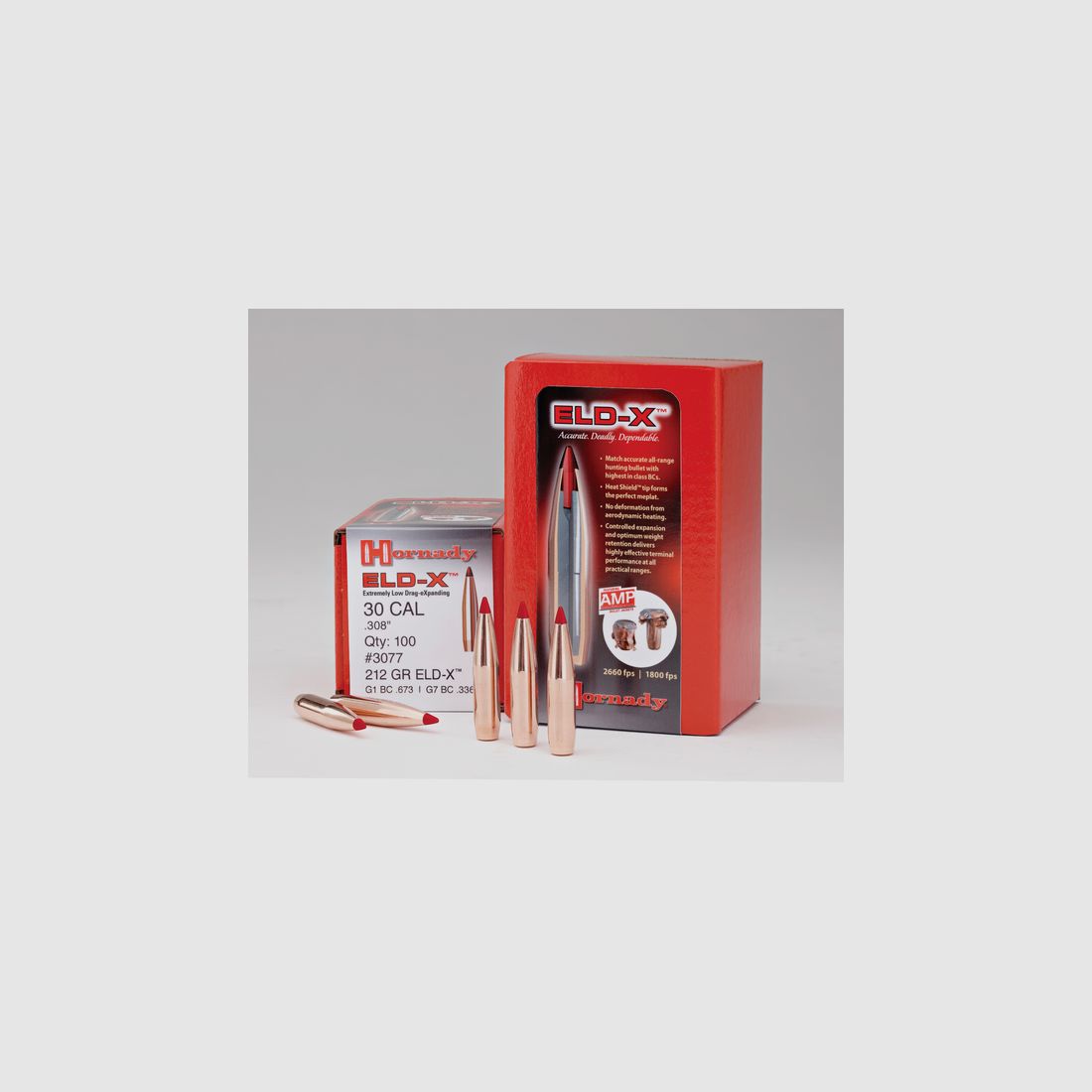 Hornady Geschosse 6mm/.243 – ELD-X – 90grs