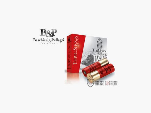 10 Cartuchos B&P Big Game Thrill Shock 32 Gr Cal 12/70