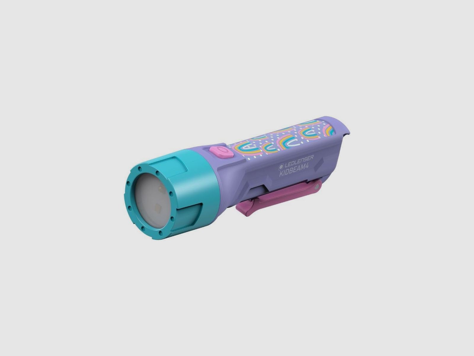 KIDBEAM 4 Kinder Taschenlampe Purple