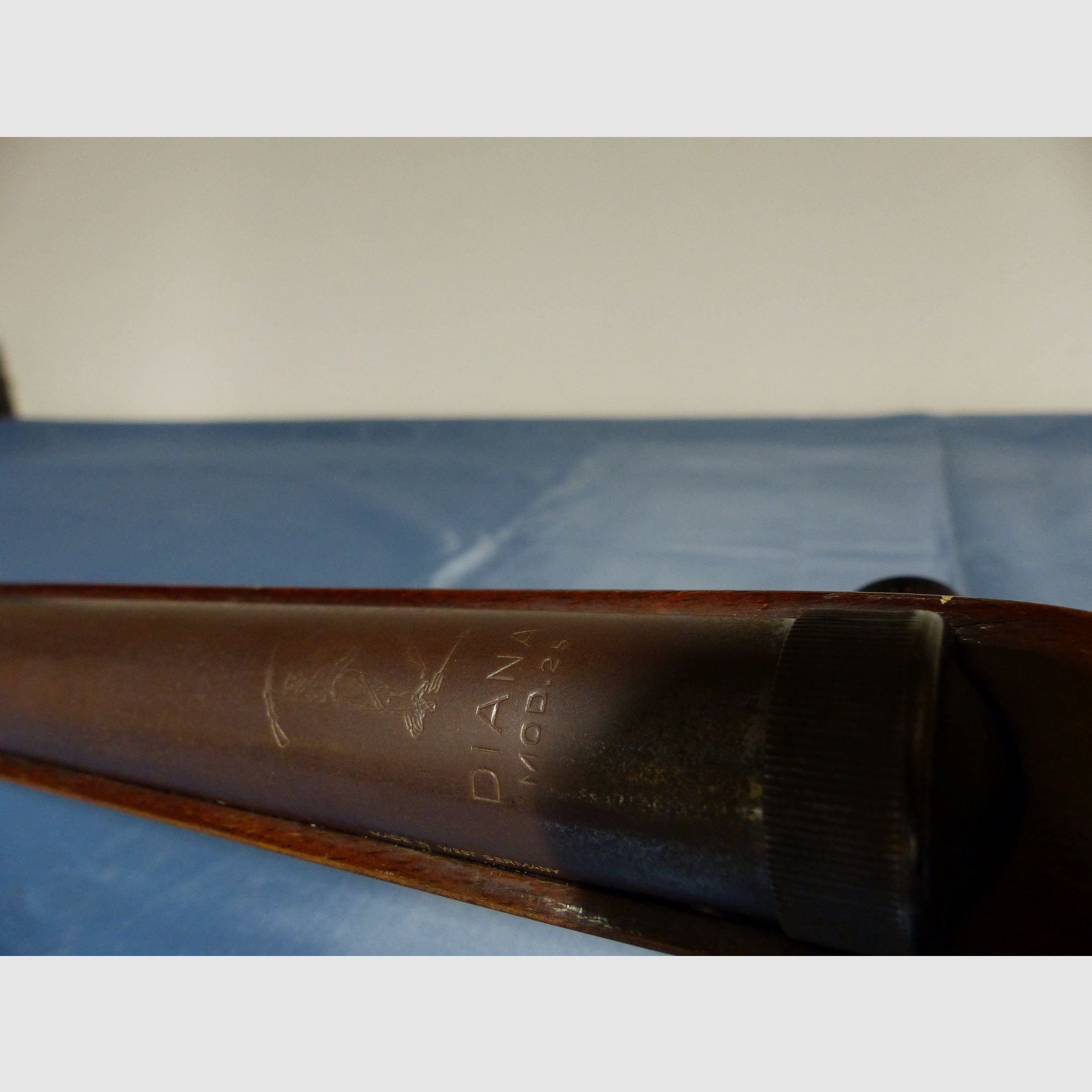 Druckluftgewehr Luftgewehr Knicklauf Diana Mod. 25 ohne F Westdeutschland vintage