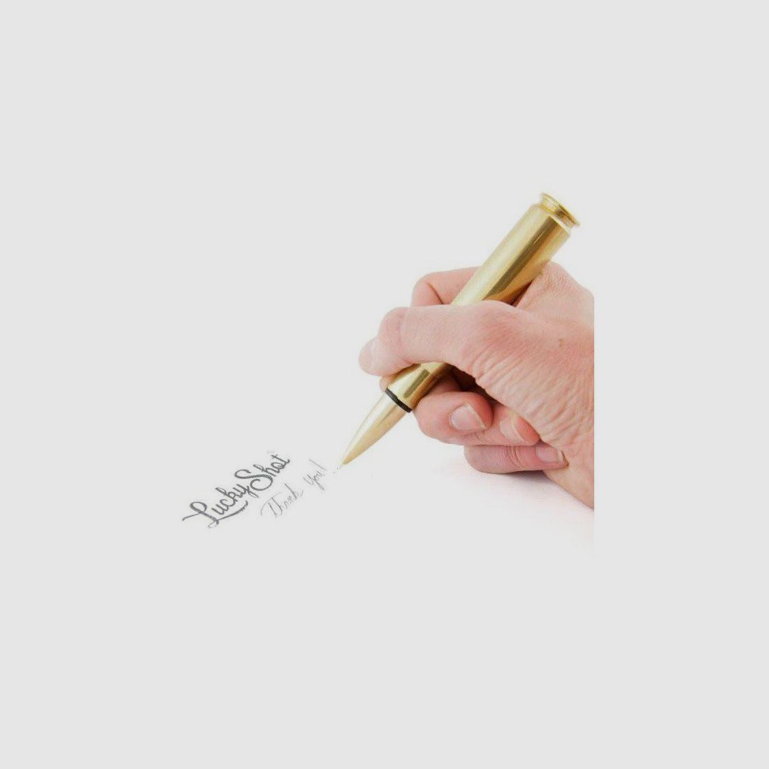 Kugelschreiber Nachfüllbar Lucky Shot Kaliber .50 BMG – im Blister, Bild 1 von 2