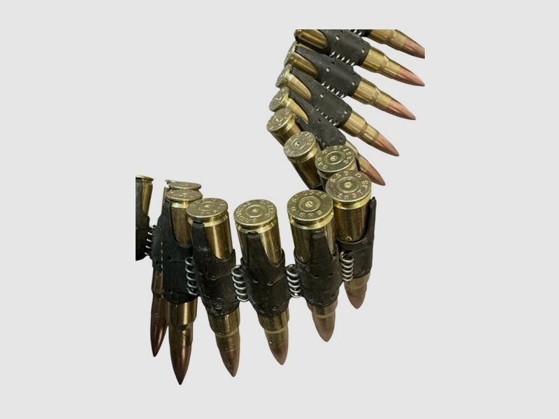 Decommissioning .323 / 8×57 IS – 50 pieces on belt, MG42 / MG34