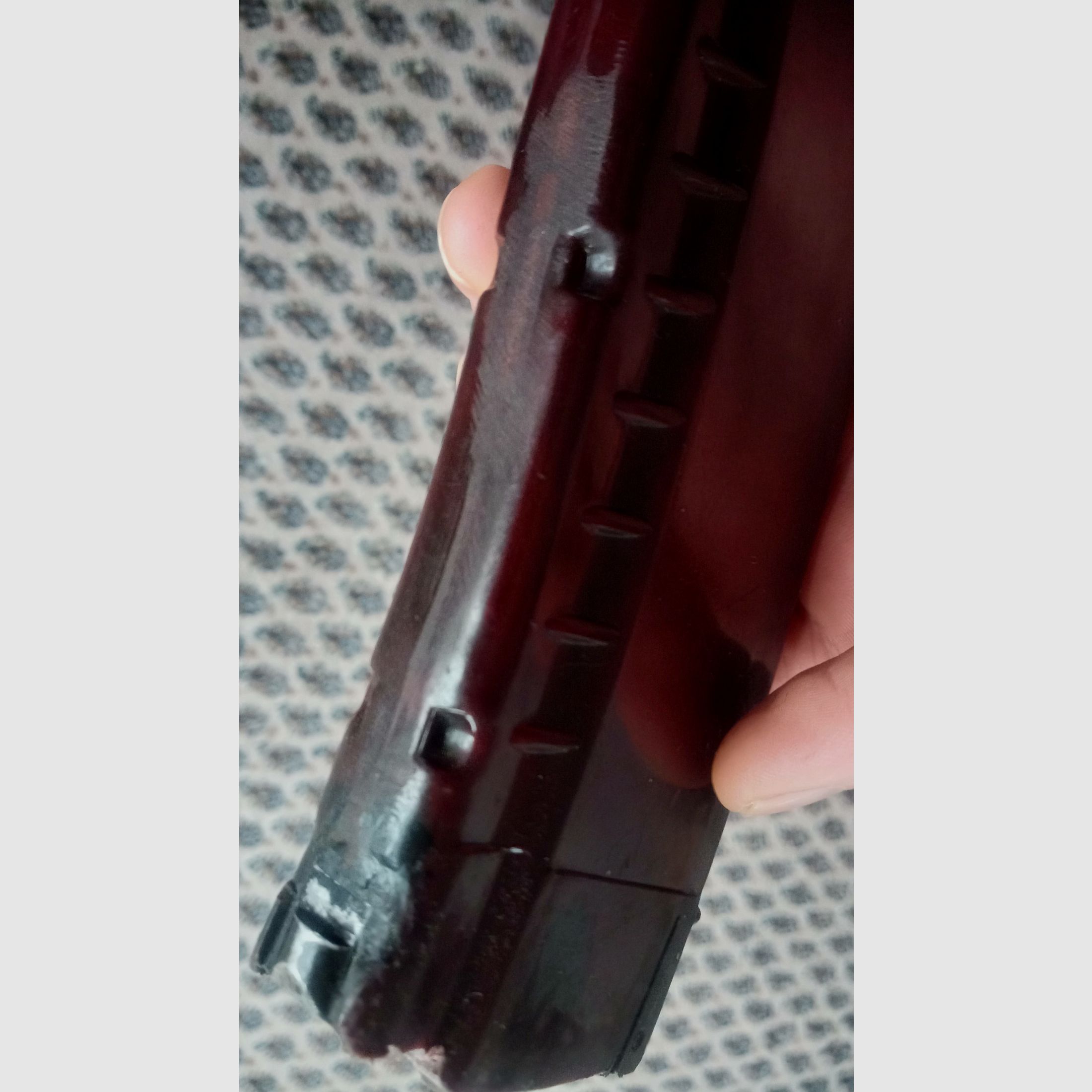 AK74 Tula Plum Deko Magazin (unbrauchbar/deaktiviert) für Yunker AKS-74u der russ-guns-de MWM Gillmann GmbH // Co2 AKSU Krinkov