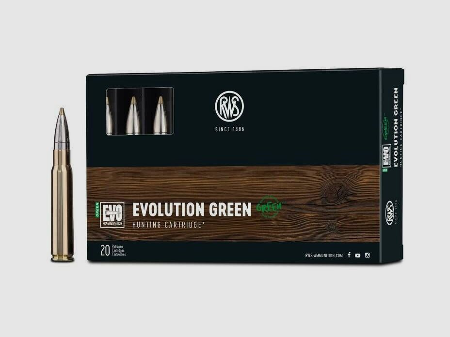 RWS Evo Green 9,0g/139grs á20 8X57 JS, Bild 1 von 2