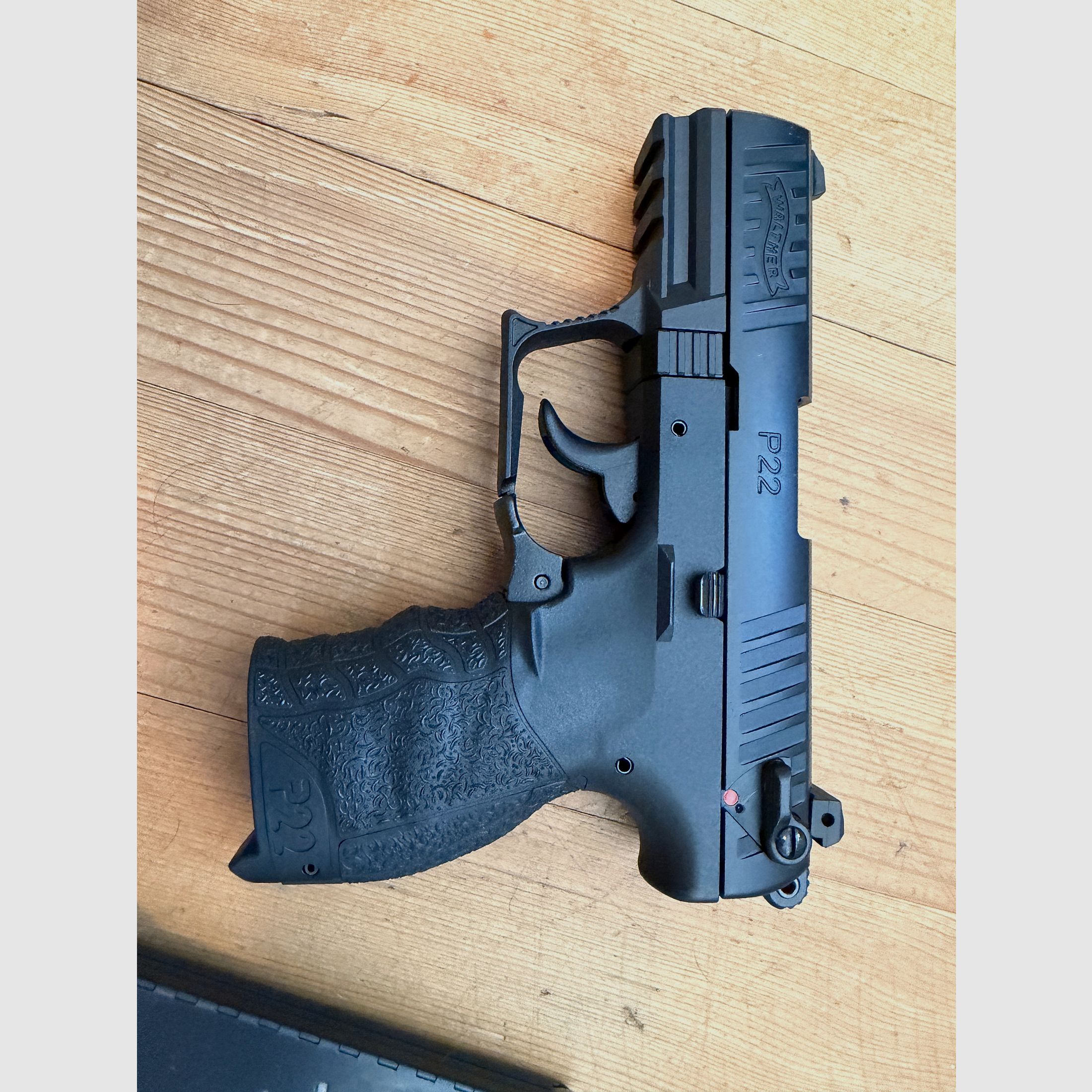 Walther P22 Q blank firing