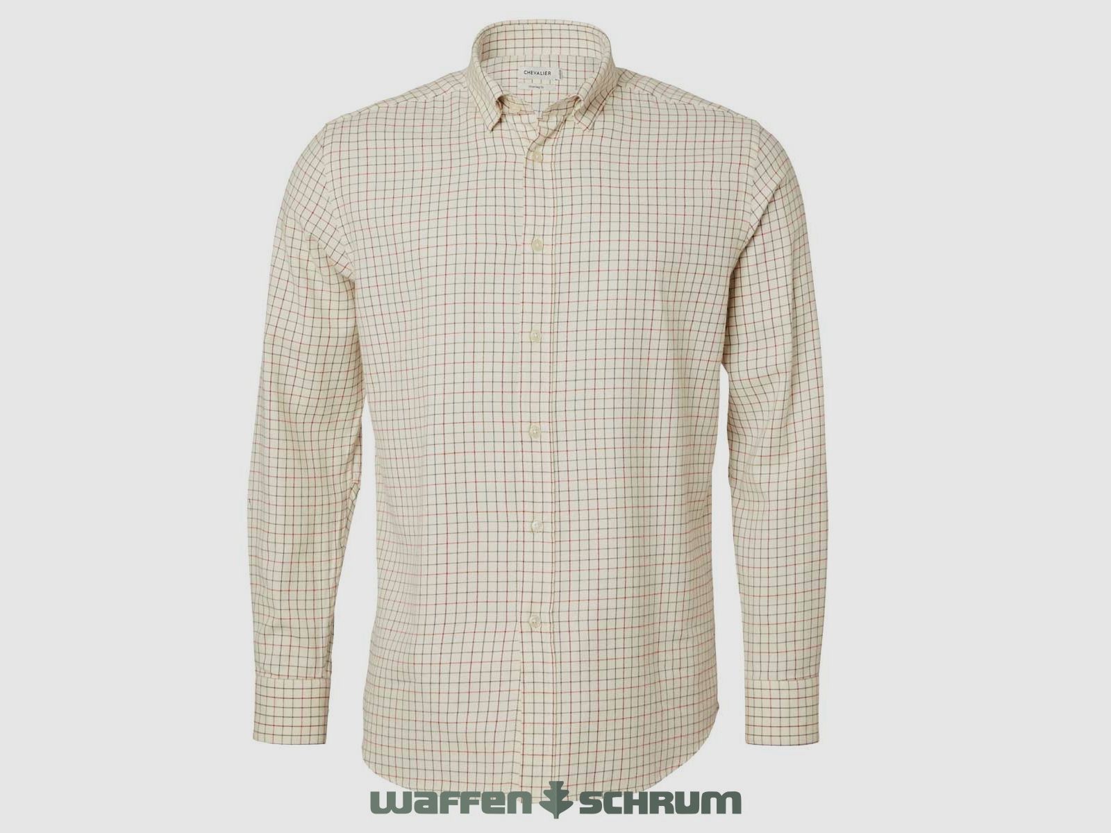 Chevalier Shirt Redway Dark Red Tattersall