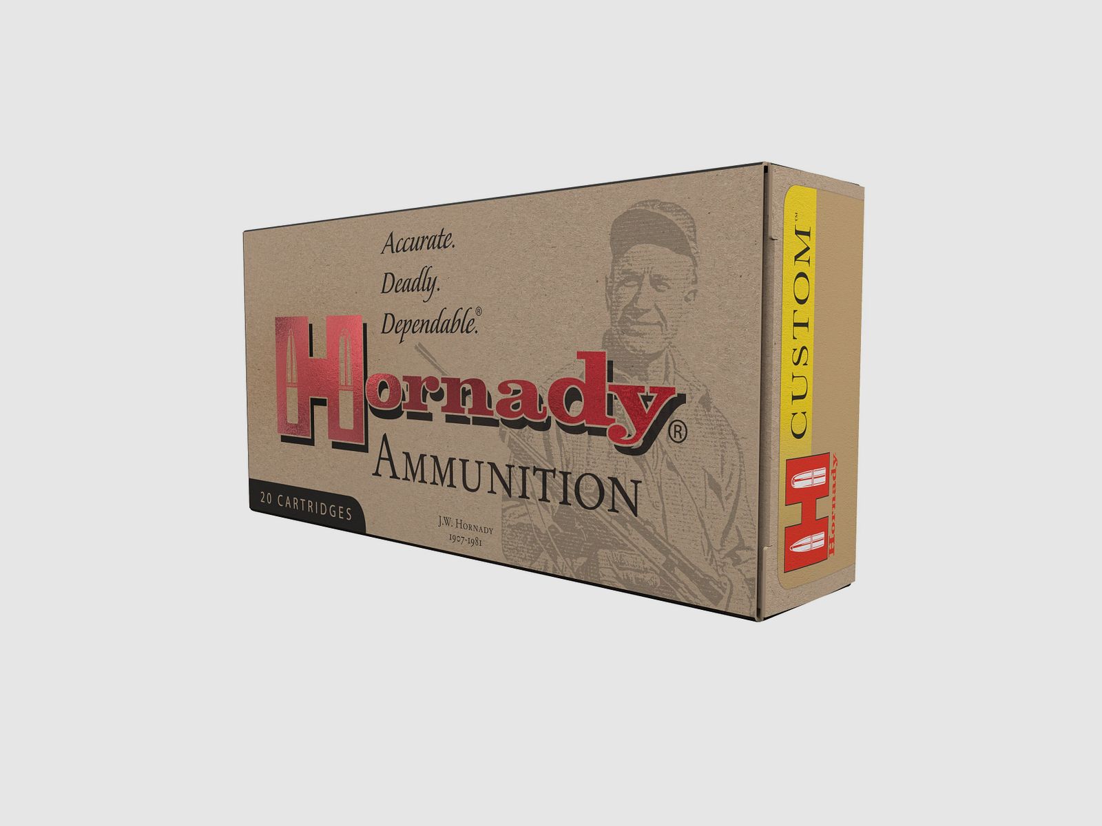 HORNADY CUSTOM INTERNATIONAL -8X55 BLASER 225 GR SP-RP (20M200), Bild 1 von 2