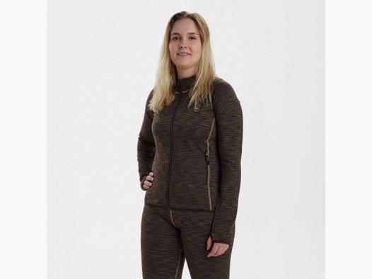 Lady Insulated Fleece - Brown Melange - Women's Size: 34