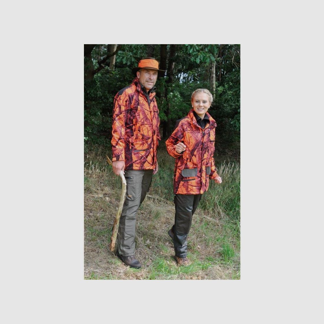 Hubertus Drückjagdjacke blaze-orange-tarn
