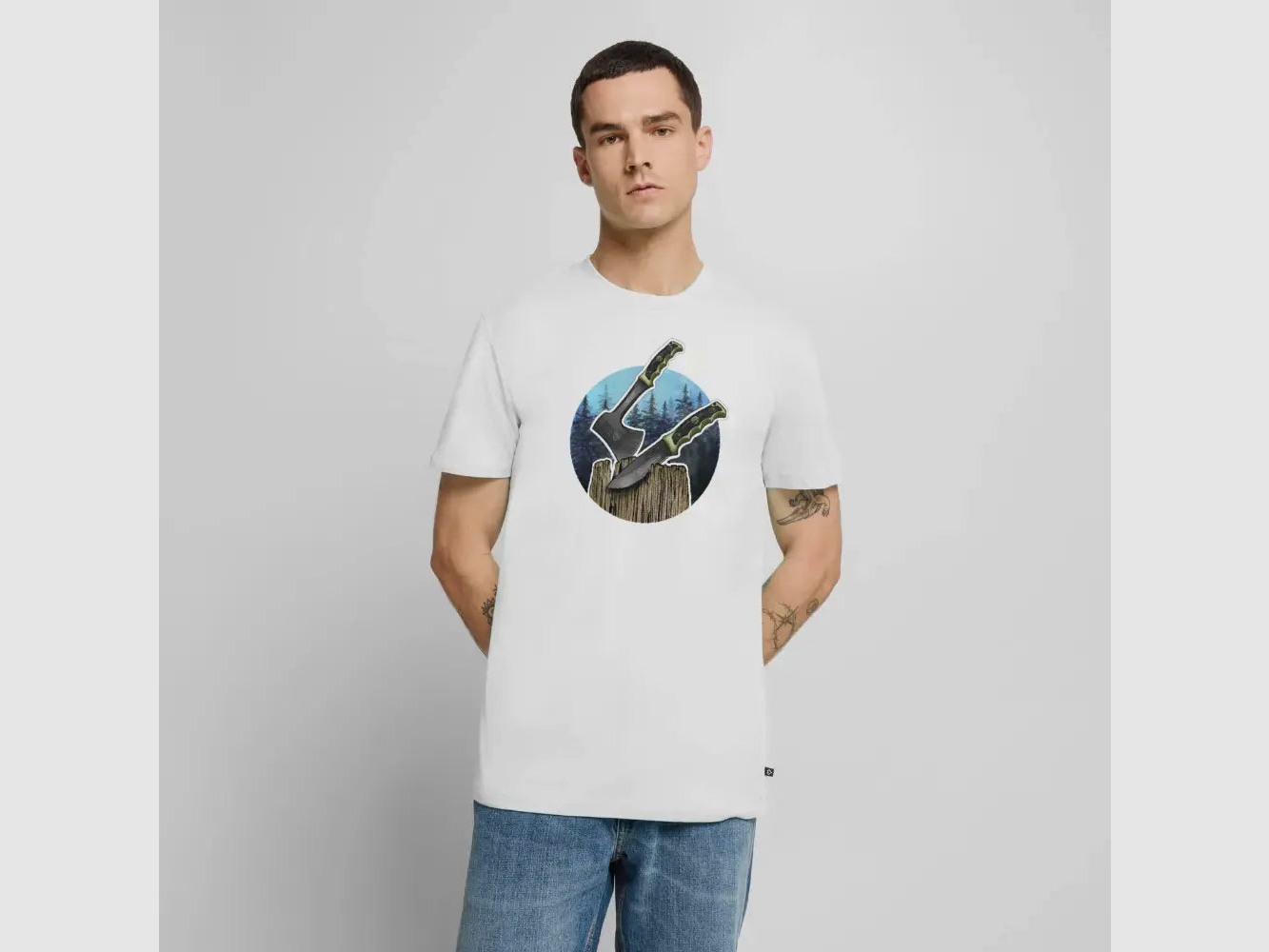 PUMA Heren Premium T-Shirt "Forever Survival", afbeelding 28 van 33