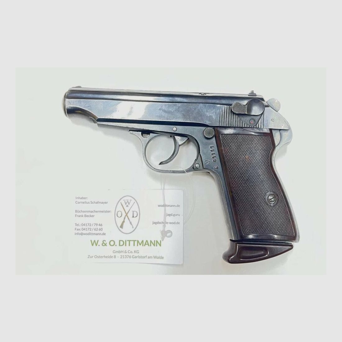 Pistolet Walther Mod. bez 9mmBrowningK, zdjęcie 2 z 2