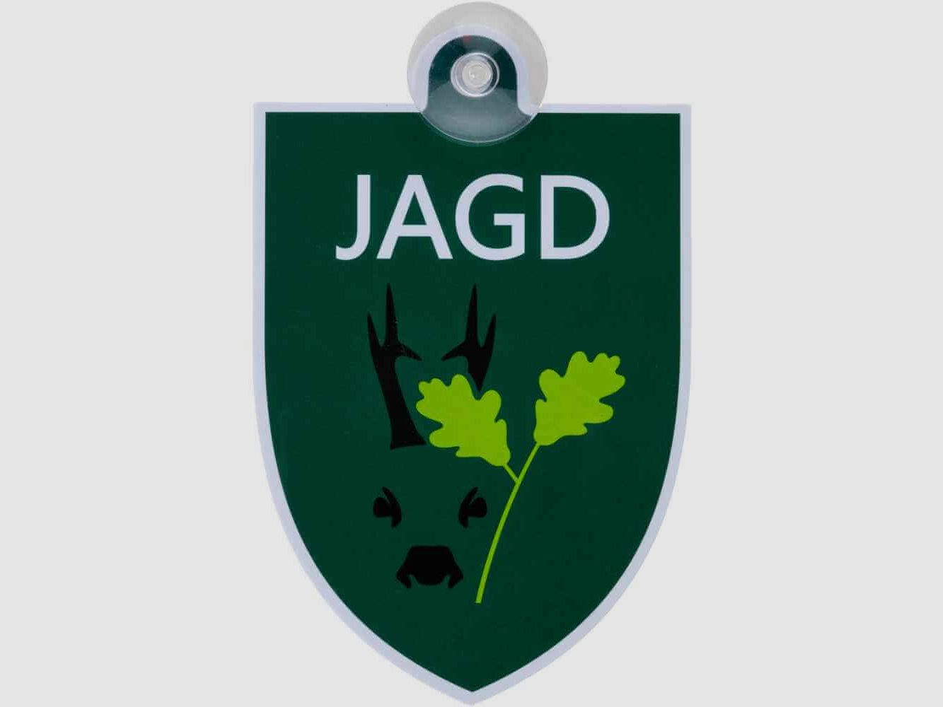 Autoschild Jagd