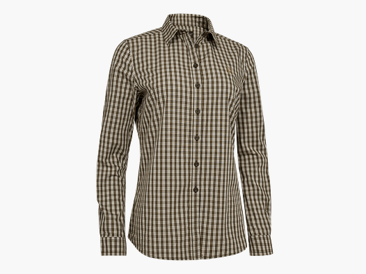 Deerhunter Lady Bridget Shirt Women Brown Check 42