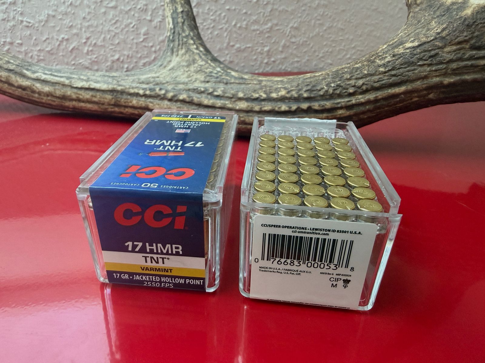 235 Schuss .17 HMR (Hornady & CCI) 17GR VMAX