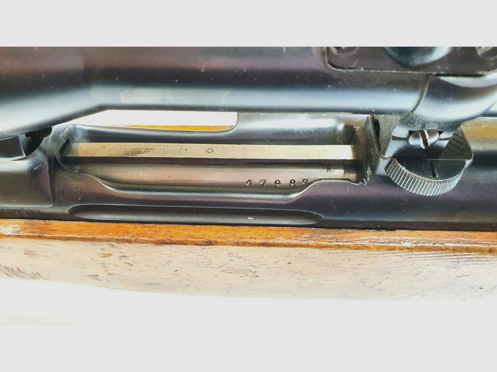 Waffenfabrik Bern Repetierbüchse Waffenfabrik Bern Schweizer K11 Kaliber 7,5x55swiss komplett nummerngleich + Visier