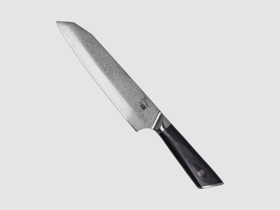 Fudo Kanpeka Santoku Hocho universelle Küchenmesser Damast VG10
