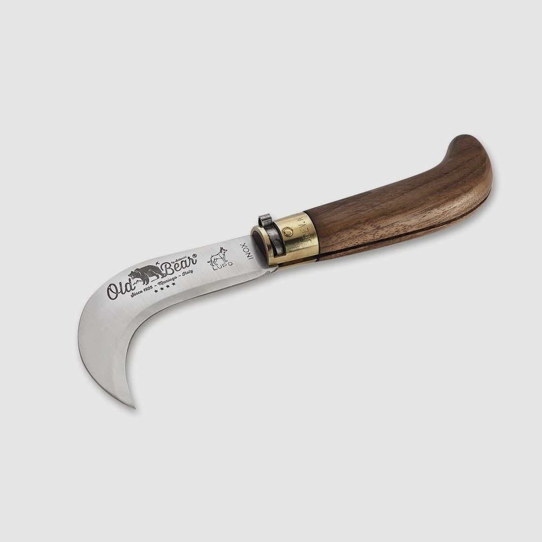 Taschenmesser OLD BEAR BILL HOOK Sichel G?rtner Hippe