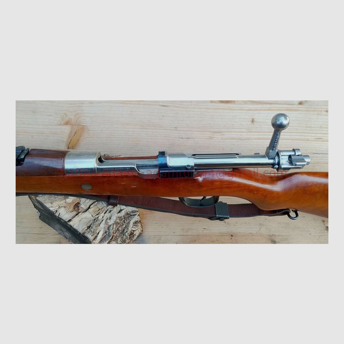 Mauser Argentino 98 M.1909 ngl. Anschußbild 1918
