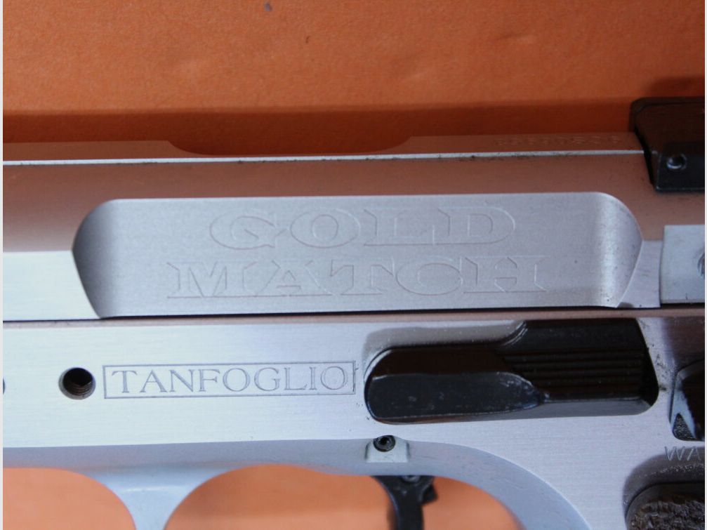 Tanfoglio Ha.Pistole 9mmLuger Tanfoglio Gold Match 6" Polygonlauf/ Mikrometervisierung "BDS" (9mmPara/ 9x19)
