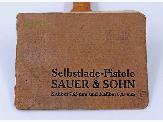 Sauer u. Sohn/Suhl Bedienungsanleitung, Original