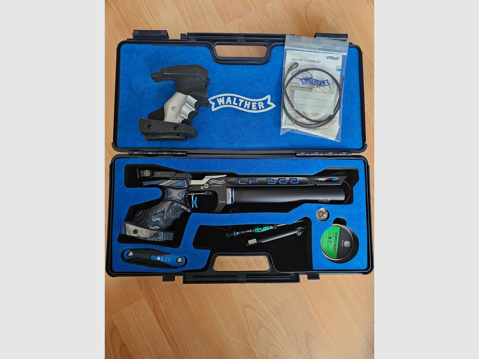 Walther LP 500 Expert S und M-L Griff 5D Blue Angel