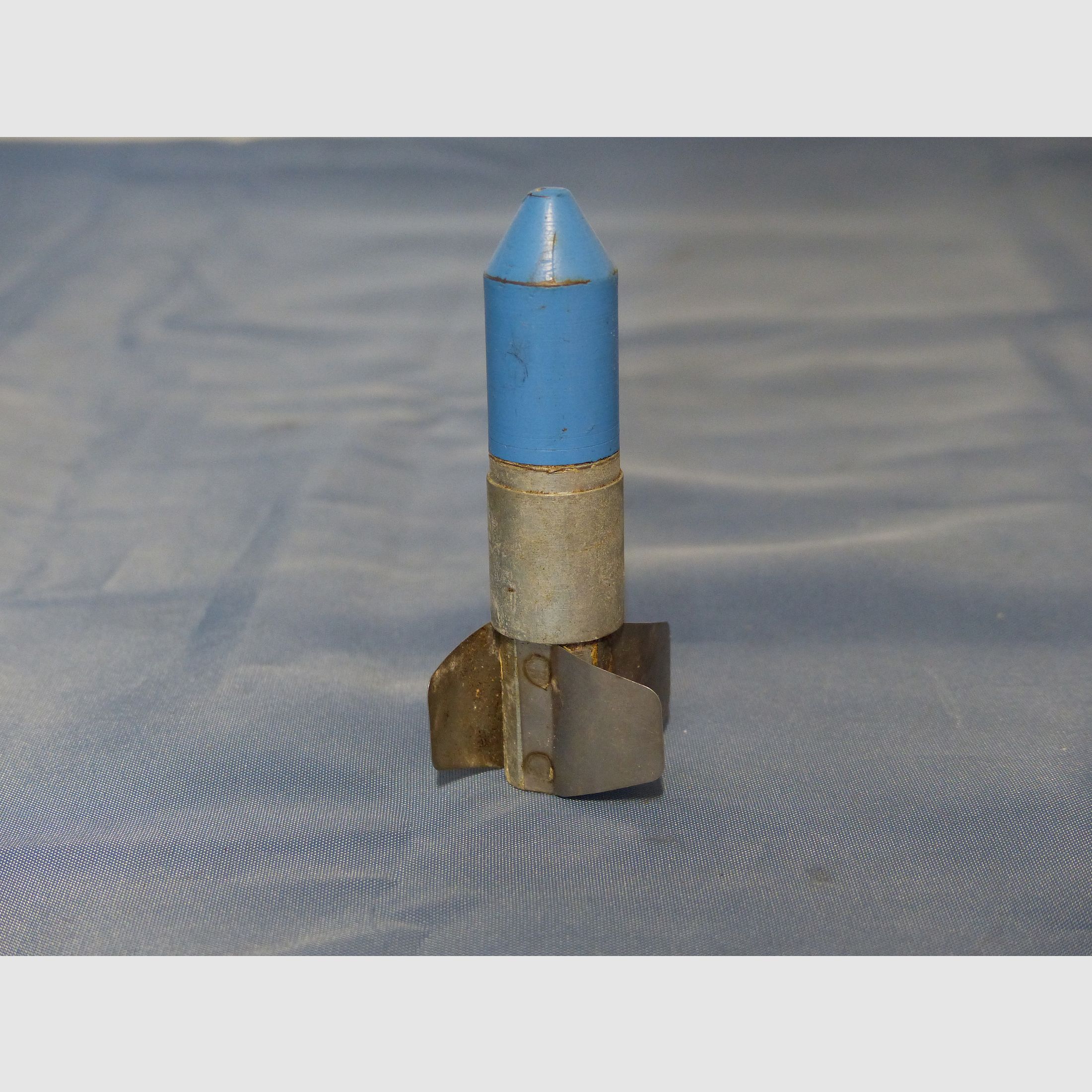 Bundeswehr BW 3 pieces of training ammunition cartridge projectiles blue G3 cleaning equipment 60s 70s