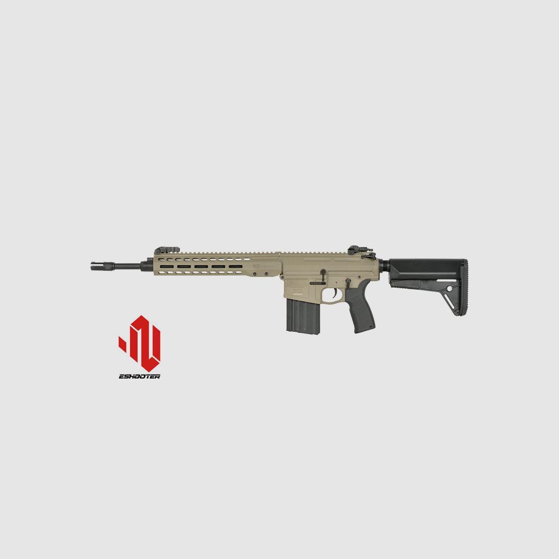 Barrett Rec10 S-AEG mit Eshooter ETU - TAN