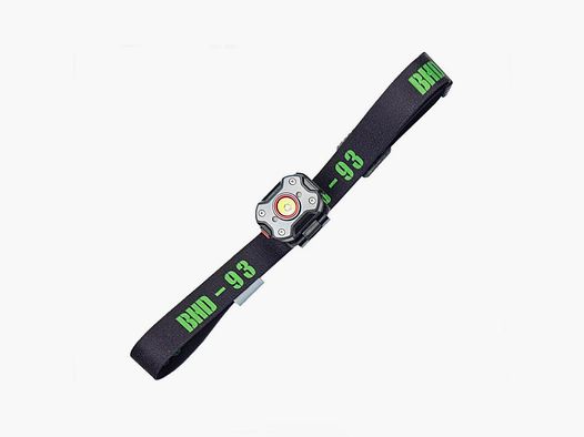 TORCIA FRONTALE – BHD-93 LED NERA RICARICABILE MULTUM 670 LUMEN