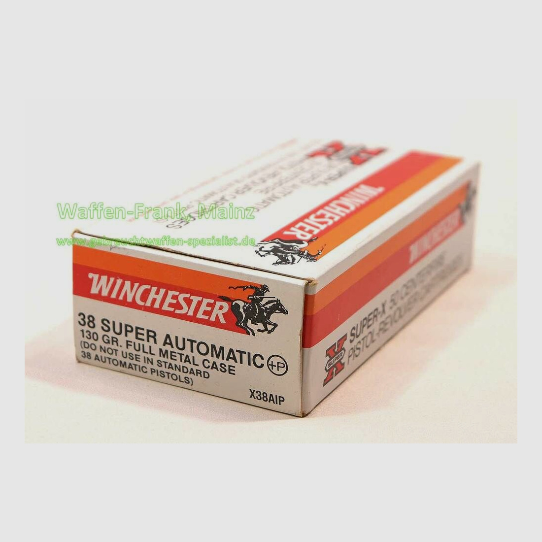 Winchester - USA Pistoolpatronen .38 SUPER AUTO.