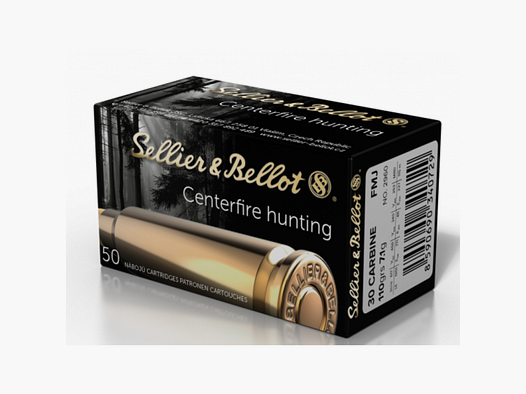 30 Carbine S&B FMJ 110gr VE50