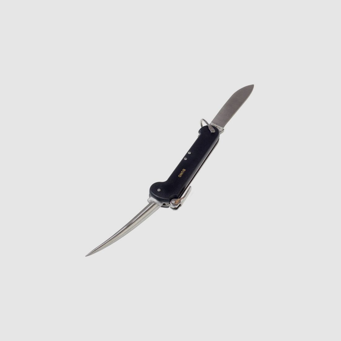 BW Marine Bordmesser / Taschenmesser Nachbau - mit Marlspieker - Schwarz