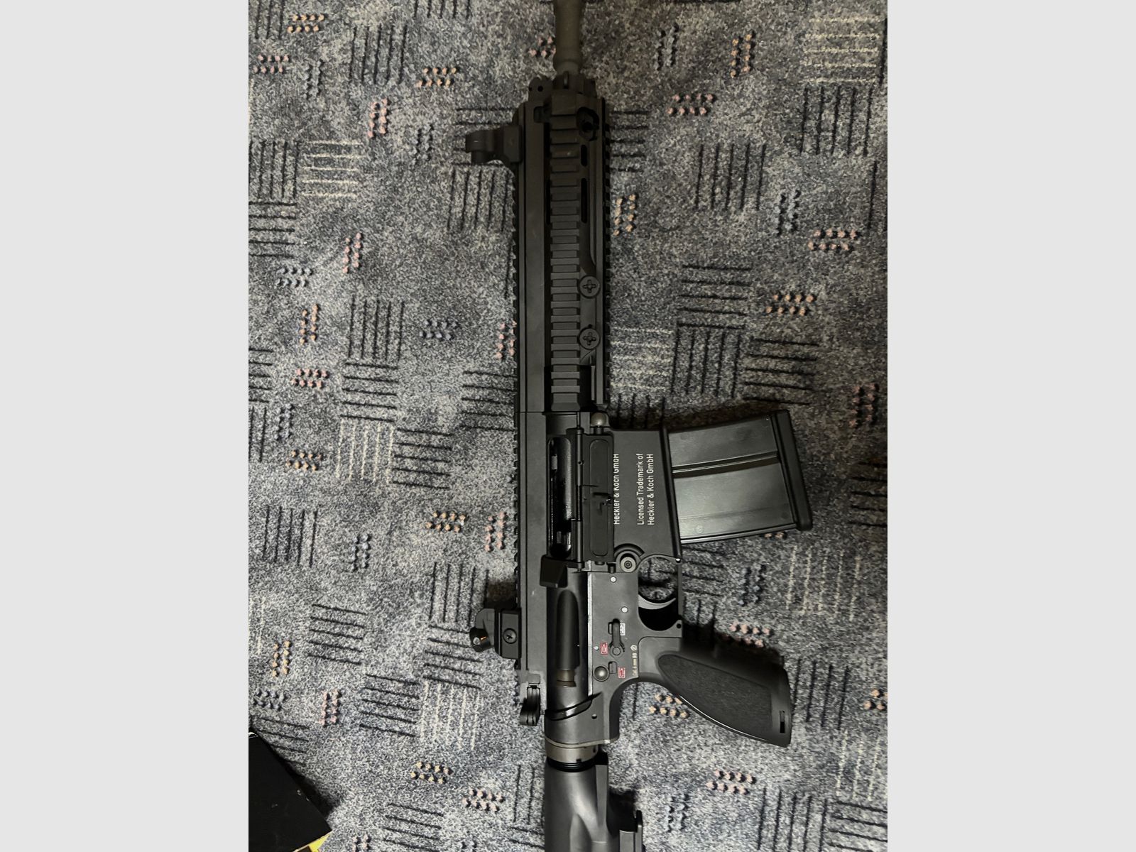 HK417D vollmetall GBB mit m4 hpa Adapter 